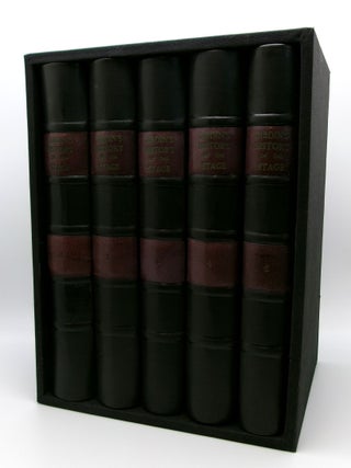 Item #131 The History of the English Stage in 5 volumes. Charles dibdin