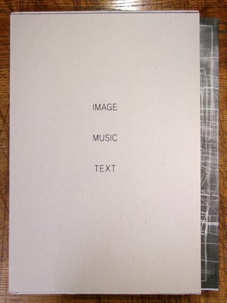 Item #14505 Image | Music | Text (From NZ Library: Set One). Idris Khan