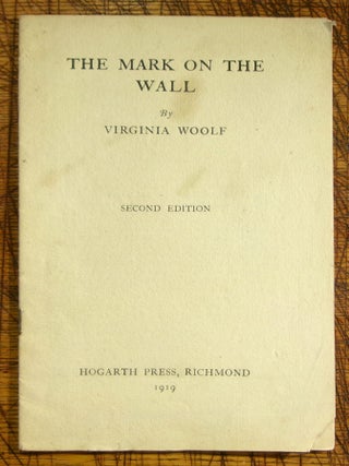 Item #14519 The Mark on the Wall. Virginia Woolf