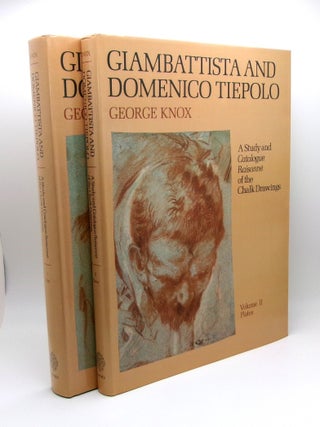 Item #14534 Giambattista and Domenico Tiepolo Volume 1 Text, Volume 2 Plates. George Knox