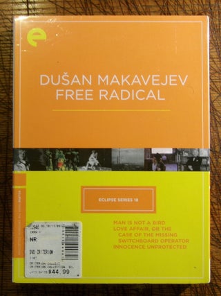 Item #14747 Eclipse Series 18: Dušan Makavejev—Free Radical (Man Is Not a Bird / Love Affair,...