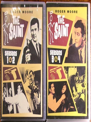 Item #14759 Roger Moore's The Saint: Seasons 1-4 DVD Collection. Roger Moore