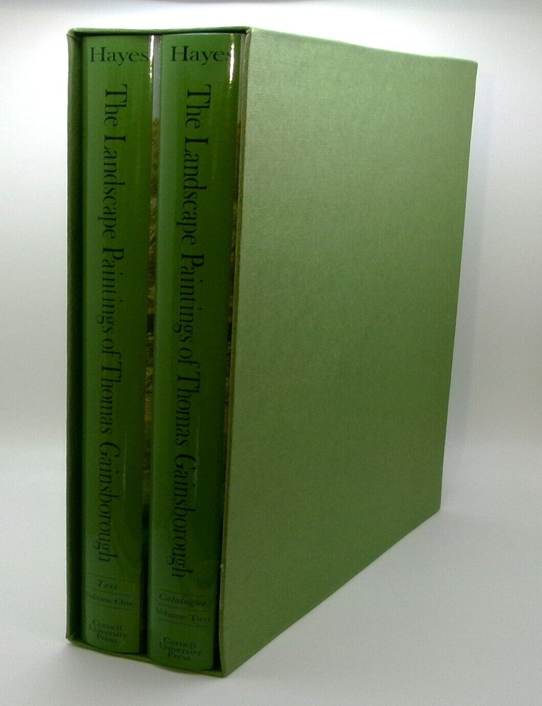 Item #14834 The Landscape Paintings of Thomas Gainsborough (2 volumes). A Critical Text and Catalogue Raisonn&eacute;, Two Volumes. John Hayes.