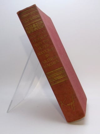Item #14950 Tales of Horror and the Supernatural. Arthur Machen