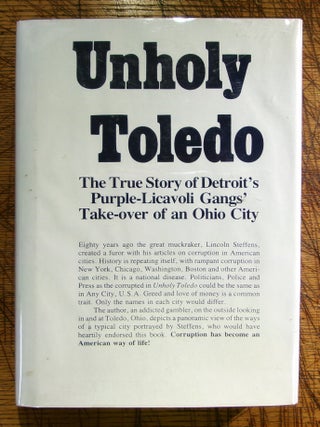 Item #15069 Unholy Toledo. Harry Illman