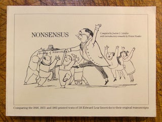 Item #15102 Nonsensus. Justin G. Schiller