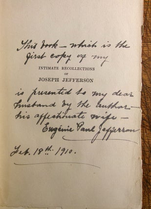 Intimate Recollections of Joseph Jefferson