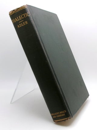 Item #15165 Dialectic. Mortimer J. Adler
