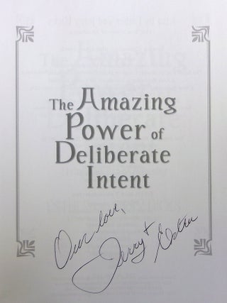 The Amazing Power of Deliberate Intent