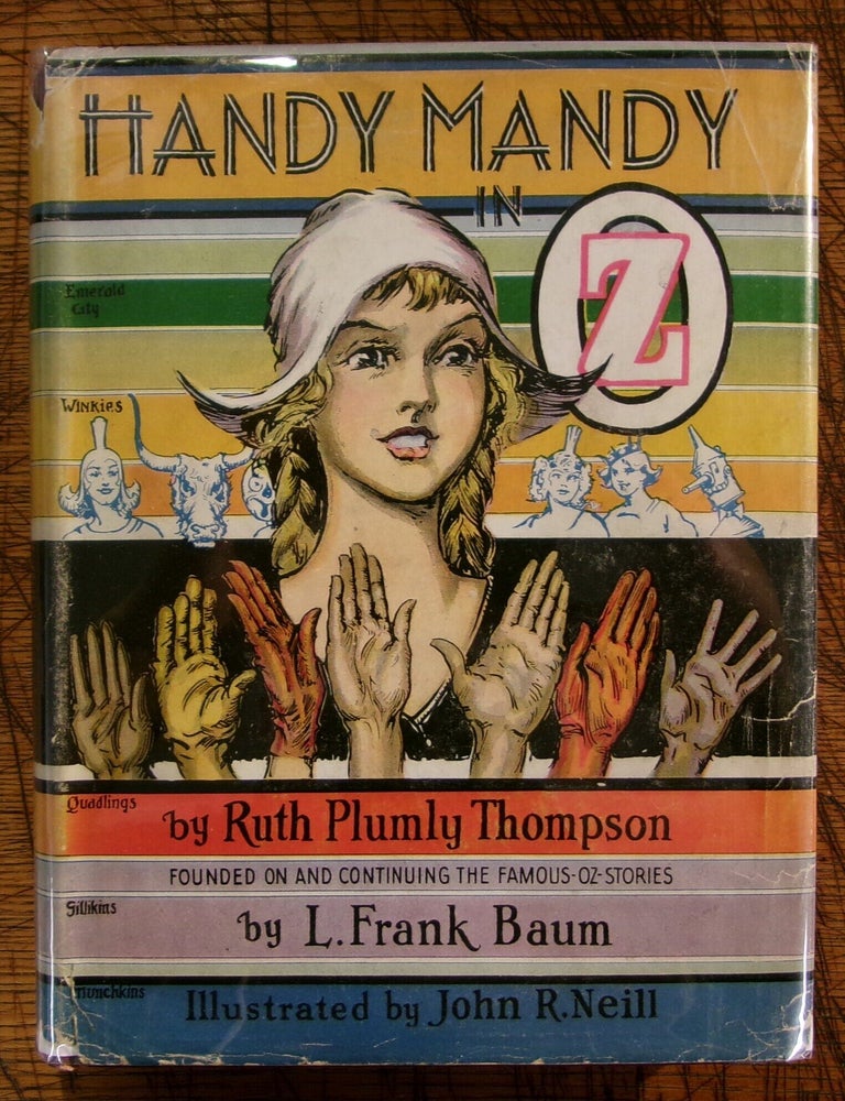 Item #15287 Handy Mandy in Oz. L. Frank Baum Ruth Plumly Thompson.
