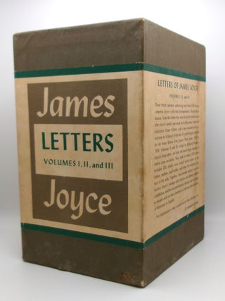 Letters of James Joyce Three Volume Set
