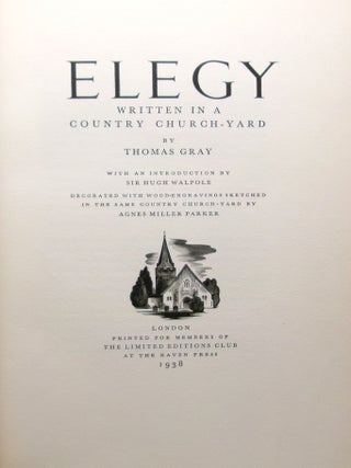 Elegy Written in a County Church-Yard