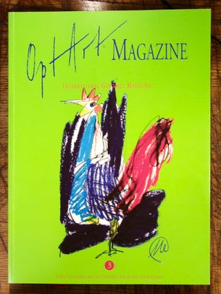 Item #252 Opt Art Magazine - International Gourmet Magazine 3. Bruno Hausch Christine Messer