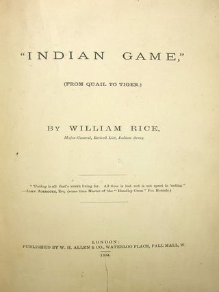 Indian Game