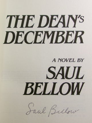 The Dean's December