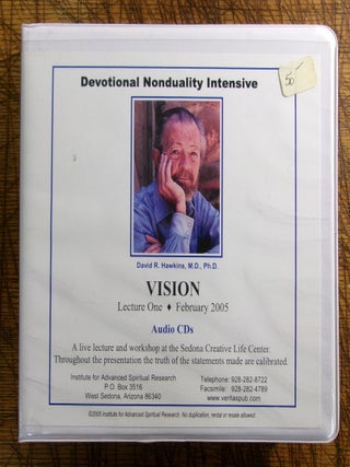 Item #mon0000000365 Vision. David R. Hawkins M. D. Ph d
