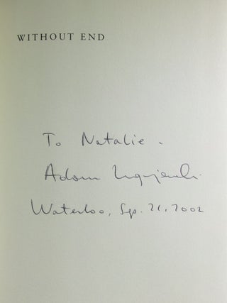 Without End: New and Selected Poems