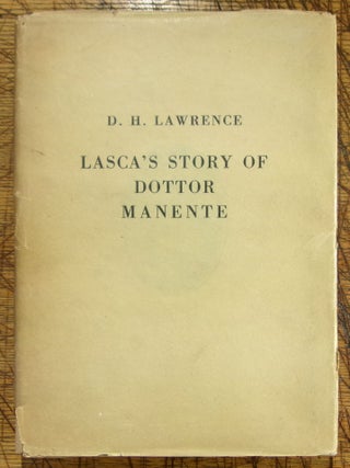 Item #mon0000002859 Lasca's Story of Dottor Manente. D. H. Lawrence