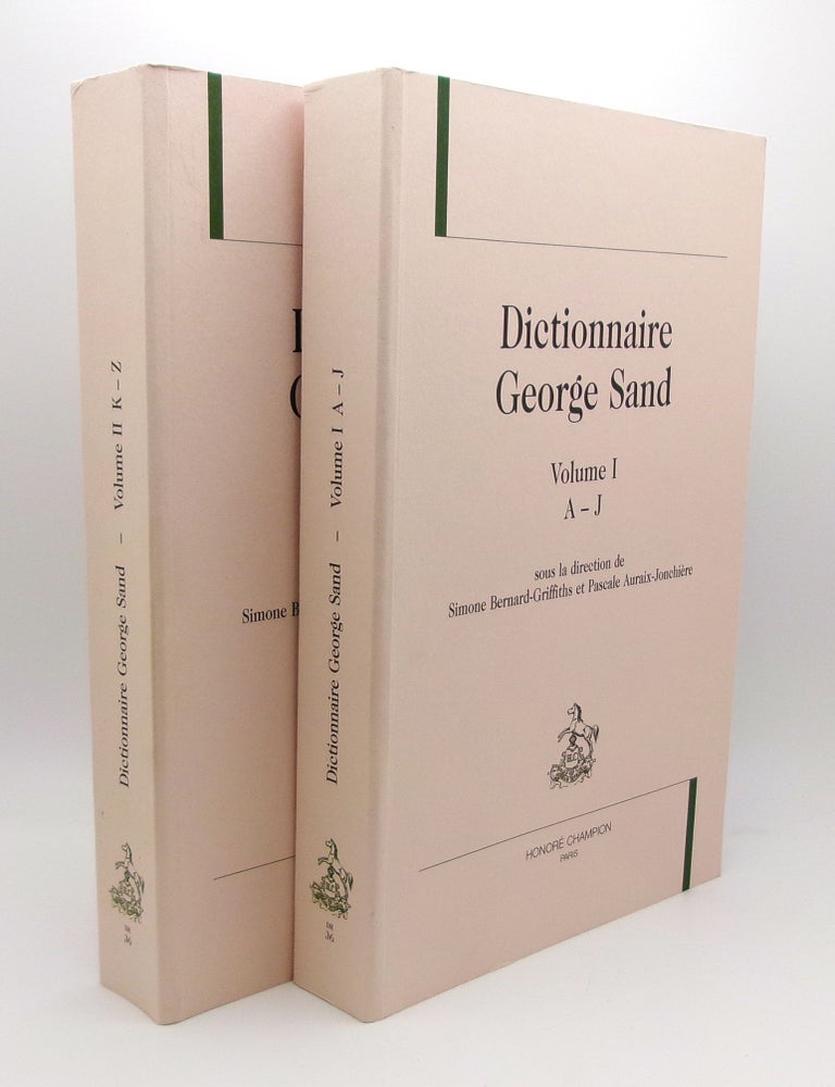 Item #mon0000007016 Dictionnaire George Sand (DR 36)