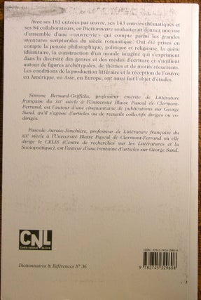 Dictionnaire George Sand (DR 36)