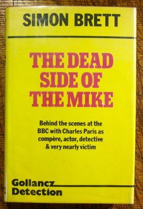 Item #mon0000012573 Dead Side of the Mike. Simon Brett