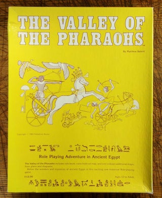 Item #mon0000013567 Valley of the Pharaohs: An Historical Role-playing Game. Matthew Balent