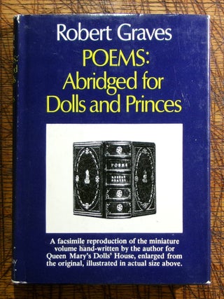 Item #mon0000014269 Poems: Abridged for Dolls and Princes. Robert Graves