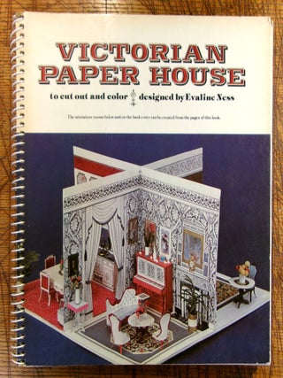 Item #mon0000014588 Victorian Paper House to Cut Out and Color. Evaline Ness