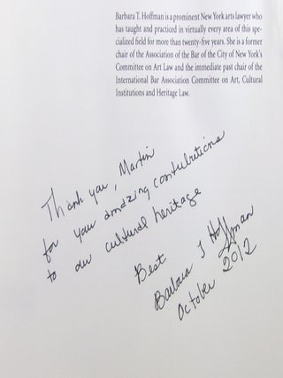 Art and Cultural Heritage: Law, Policy and Practice