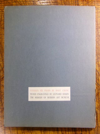 Item #mon0000016730 Voyages: Six Poems. Hart Crane