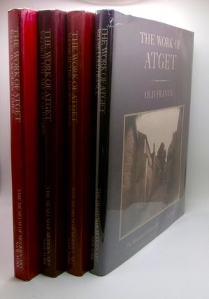 Item #mon0000017134 The Work of Atget, 4 Volume Set: Old France, The Art of Old Paris, The Ancien...