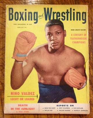 Item #mon0000017313 Boxing And Wrestling February 1954 Nino Valdez Leo Nomellini (Boxing And...