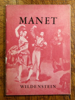 Item #mon0000017749 A Loan Exhibition of MANET For the Benefit of The New York Infirmary. Georges...