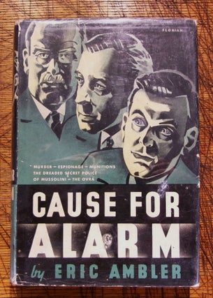 Item #mon0000018905 Cause for Alarm. Eric Ambler